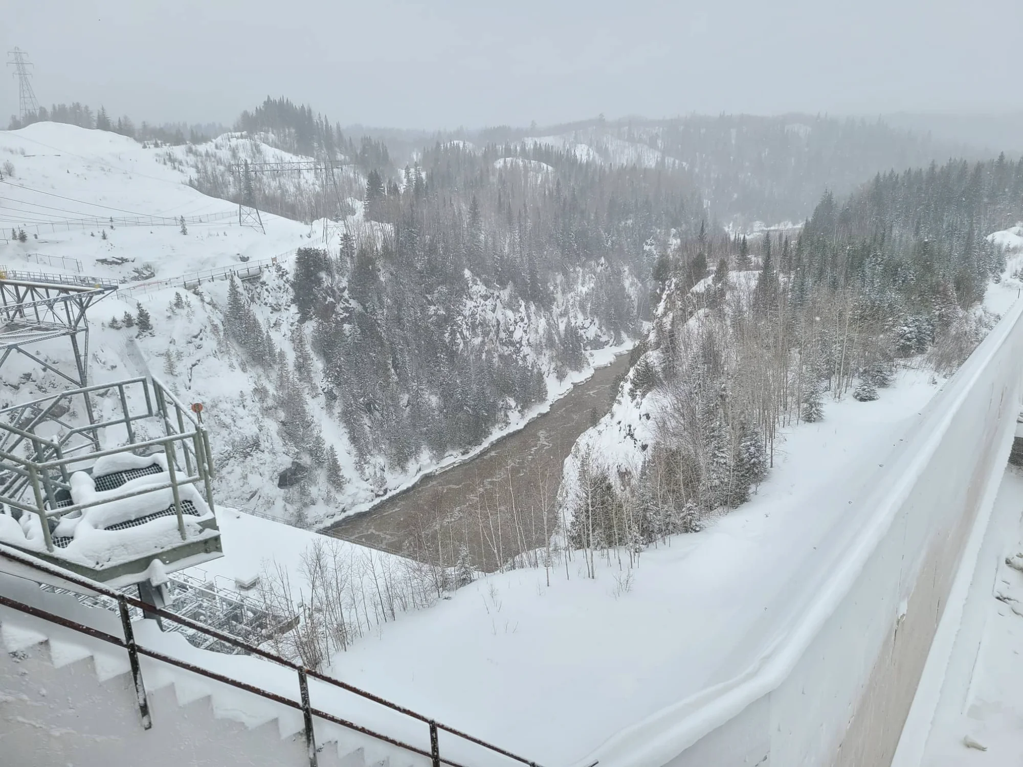 Group rest stop on trail